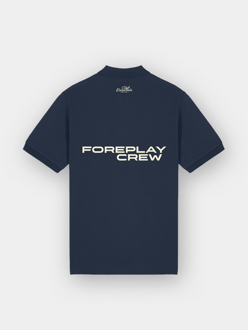 Foreplay Crew | Club Essentials Core Polo | French Navy
