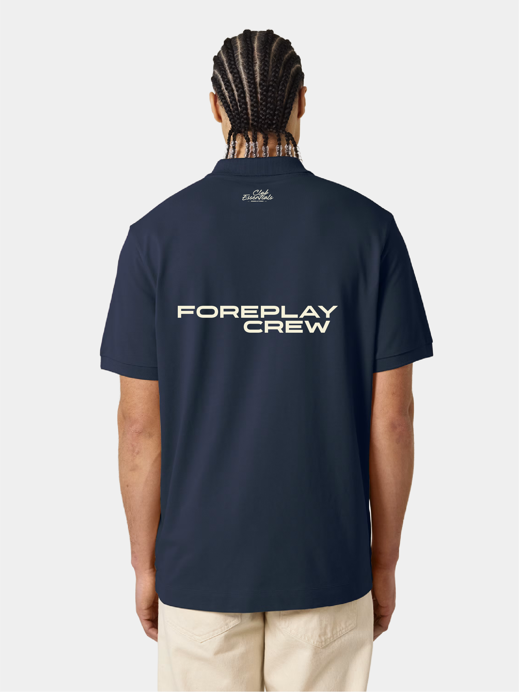 Foreplay Crew | Club Essentials Core Polo | French Navy