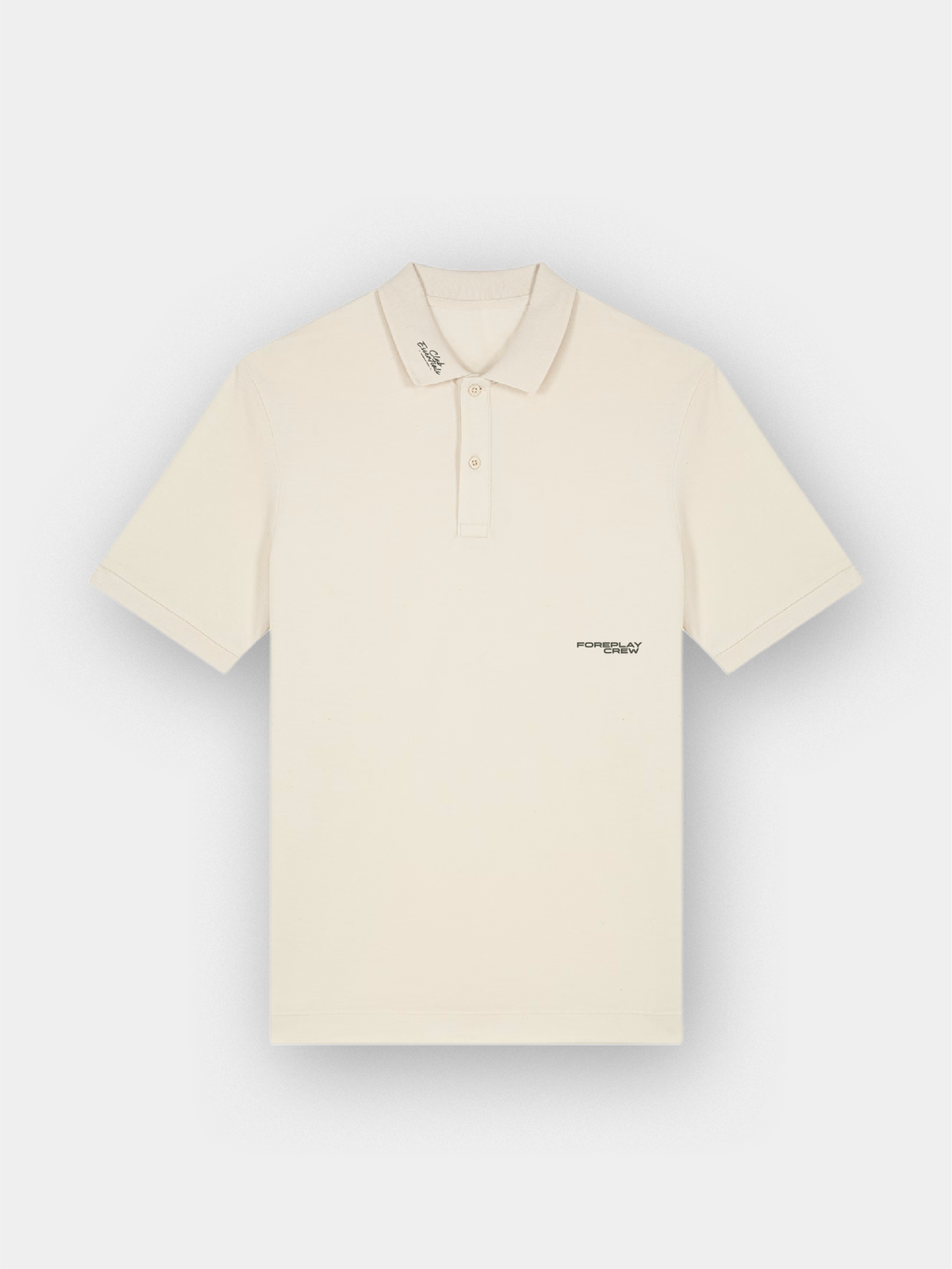 Foreplay Crew | Club Essentials Core Polo | Natural Raw