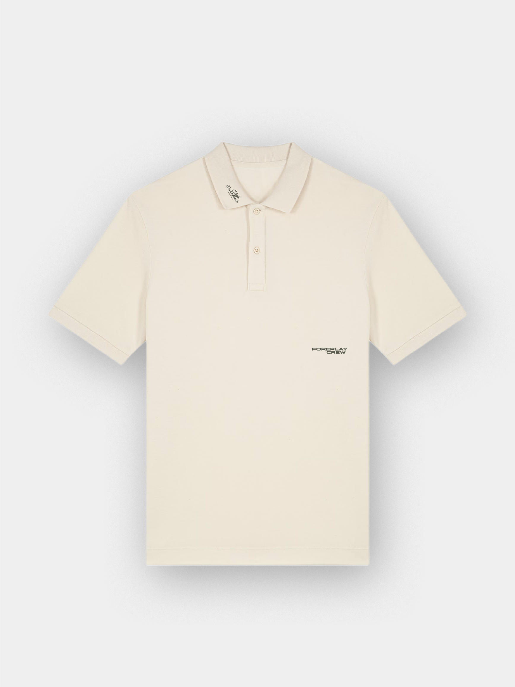 Foreplay Crew | Club Essentials Core Polo | Natural Raw