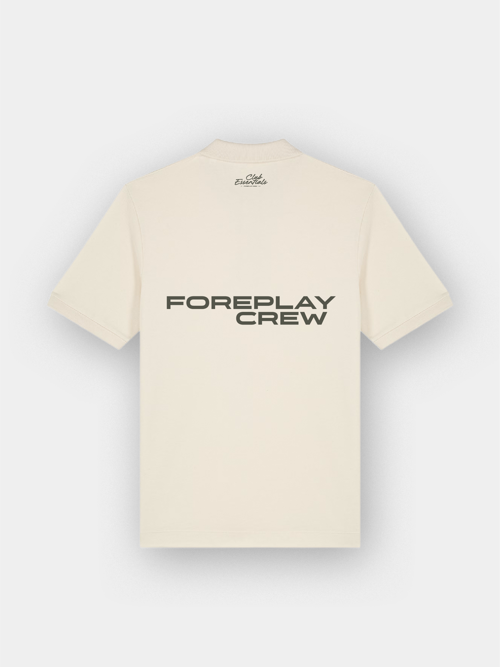Foreplay Crew | Club Essentials Core Polo | Natural Raw
