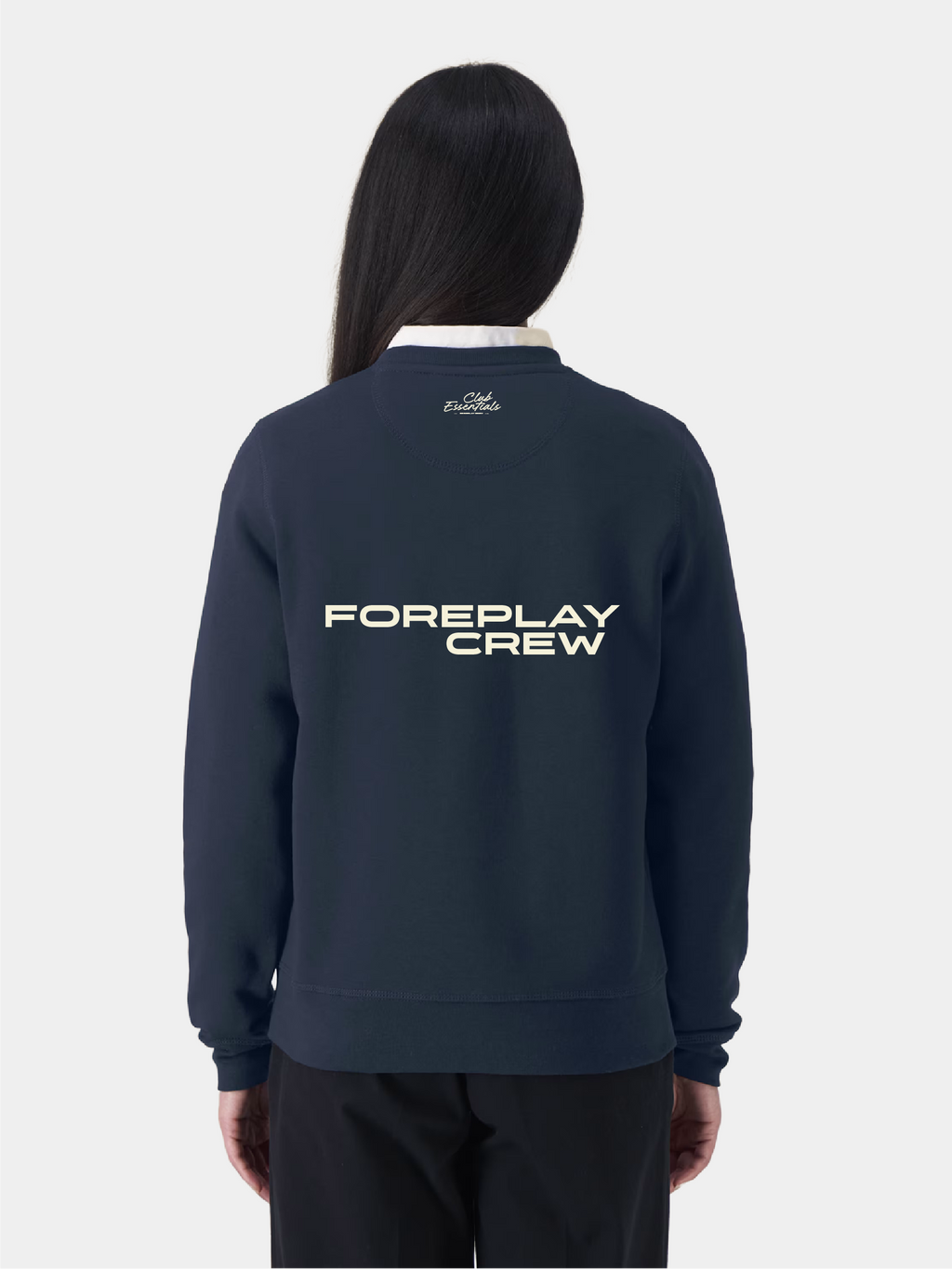 Foreplay Crew | Club Essentials Heritage Crewneck | French Navy