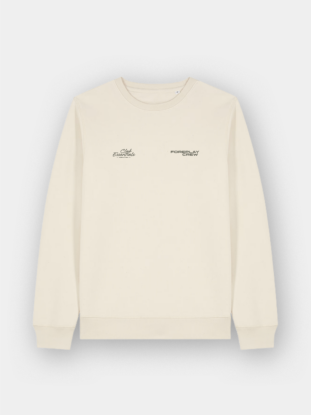 Foreplay Crew | Club Essentials Heritage Crewneck | Natural Raw
